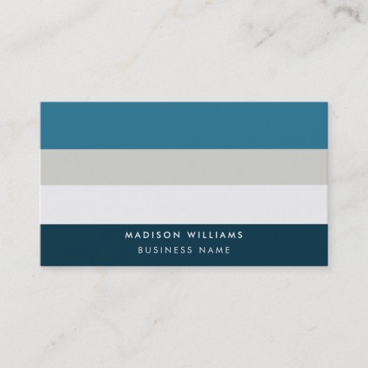 monogram, naam, visitekaartje (Voorkant)