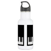 Monogram naam waterflesje waterfles  (Achterkant)