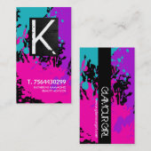 Monogram Nail Technicus Visitekaartje (Voorkant / Achterkant)