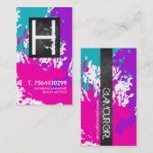 Monogram Nail Technicus Visitekaartje (Voorkant / Achterkant)