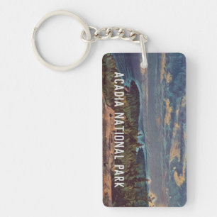 Monogram nationaal park Acadia Sky Sleutelhanger