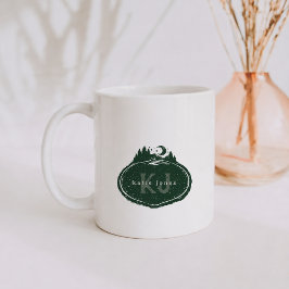 Monogram Nature Stamp | Custom Name Koffiemok