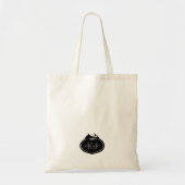 Monogram Natuur Stempel | Aangepaste Naam Tote Bag (Voorkant)