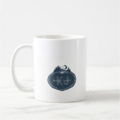 Monogram Natuur Stempel | Eigen Naam Koffiemok (Links)