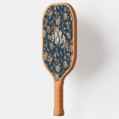 Monogram Navy Chinoisserie Pickleball Paddle (Links)