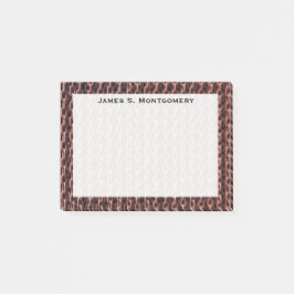 Monogram Nep Roestige Kettingen Post-it® Notes