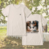 Monogram Net Getrouwd Grafisch T-shirt