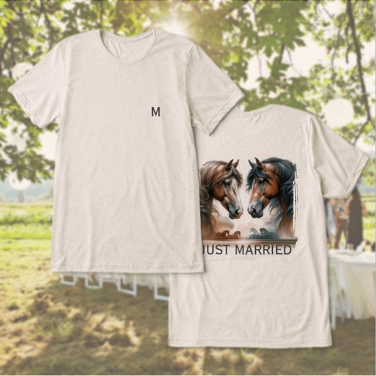 Monogram Net Getrouwd Grafisch T-shirt