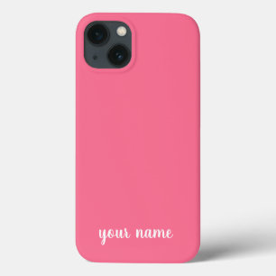 Monogram neutraal minimalistisch roze Case-Mate iPhone case