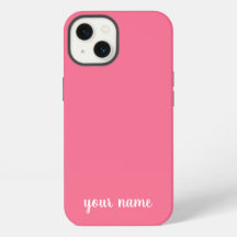 Monogram neutraal minimalistisch roze
