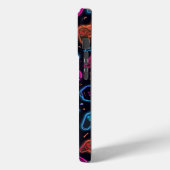 Monogram Neutraal | Modern Minimalistisch Stijlvol Case-Mate iPhone Case (Achterkant / Links)