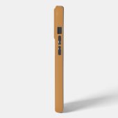 Monogram Neutraal | Modern Minimalistisch Stijlvol Case-Mate iPhone Case (Achterkant / Links)
