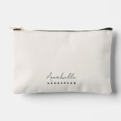 Monogram Neutraal | Modern minimalistisch stijlvol Etui (Voorkant)