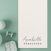 Monogram Neutraal | Modern minimalistisch stijlvol Yogamat