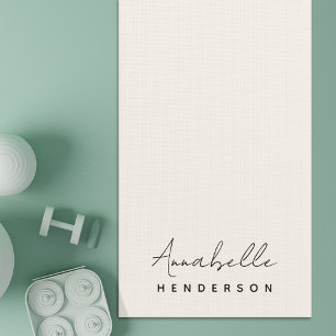 Monogram Neutraal   Modern minimalistisch stijlvol Yogamat