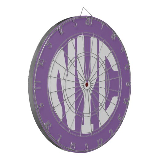 Monogram New York City Dartbord (Voorkant Links)
