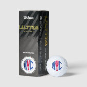 Monogram New York City Golfballen (Verpakking)