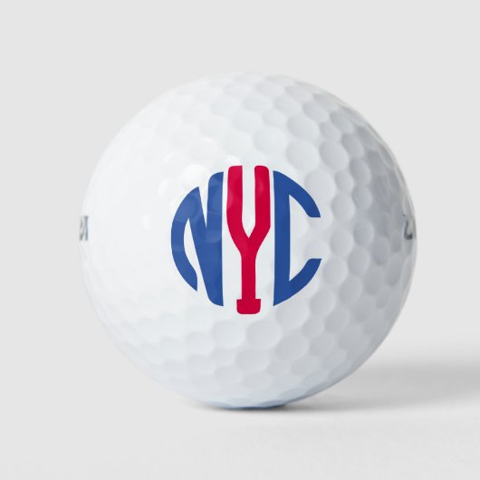 Monogram New York City Golfballen (Voorkant)