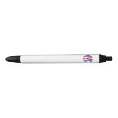 Monogram New York City Zwarte Inkt Pen (Voorkant)