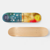 Monogram Night VS Day Skateboard (Horizontaal)