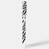 Monogram Nooit gestorven zwart, wit geometrisch Case-Mate iPhone Case (Achterkant / Rechts)