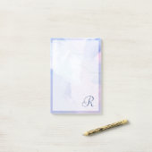 Monogram | Noordelijke hooglichten II Post-it® Notes (Op bureau)