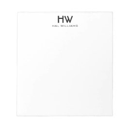 Monogram Notitieblok