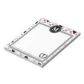 Monogram - Notitieblok voor medisch ontwerp (Linkerzijde)