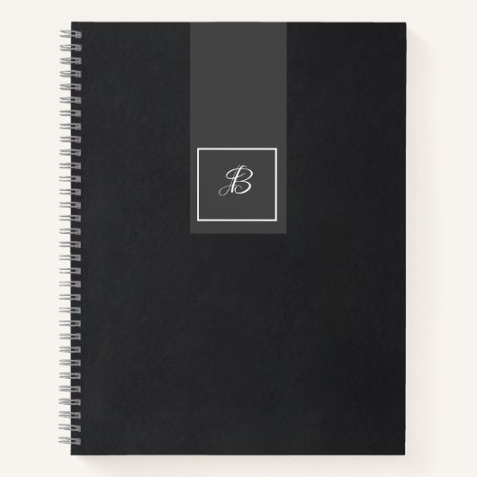 Monogram Notitieboek (Voorkant)