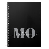 Monogram Notitieboek Gift Gepersonaliseerd Dagboek (Voorkant)