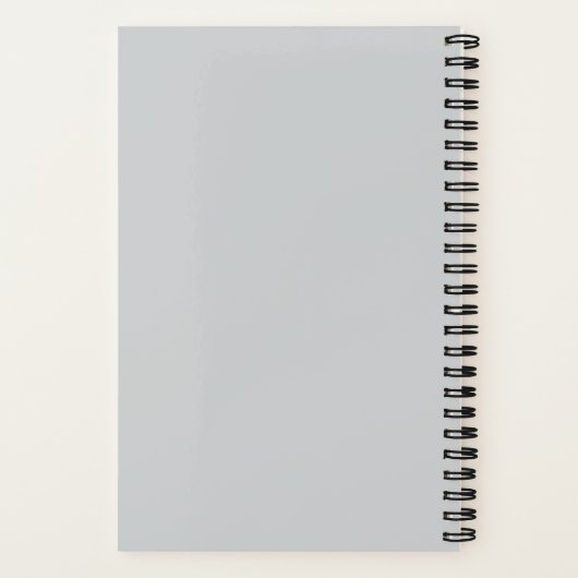 Monogram Notitieboek met letter D (Achterkant)