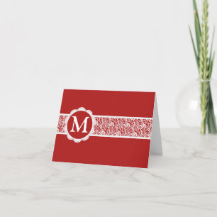 Monogram Notitiekaartje