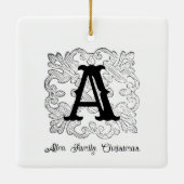  monogram nr. 1 keramisch ornament (Achterkant)