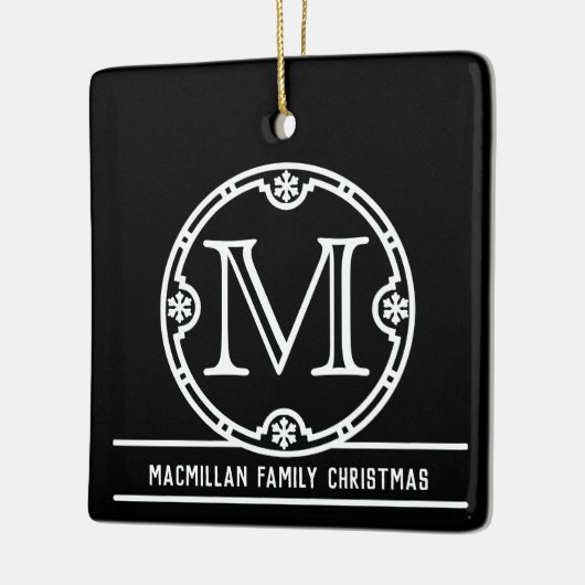  monogram nr. 2 keramisch ornament (Links)