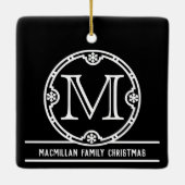  monogram nr. 2 keramisch ornament (Achterkant)