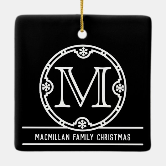  monogram nr. 2 keramisch ornament (Achterkant)