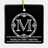  monogram nr. 2 keramisch ornament (Voorkant)