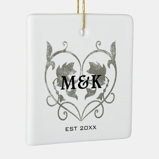 monogram nr. 4 keramisch ornament (Rechts)