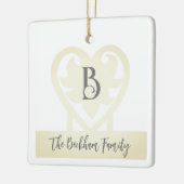  Monogram Nr. 5 Keramisch Ornament (Links)