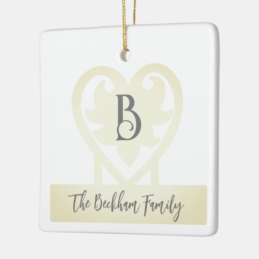  Monogram Nr. 5 Keramisch Ornament (Links)