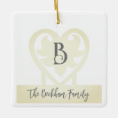  Monogram Nr. 5 Keramisch Ornament (Voorkant)