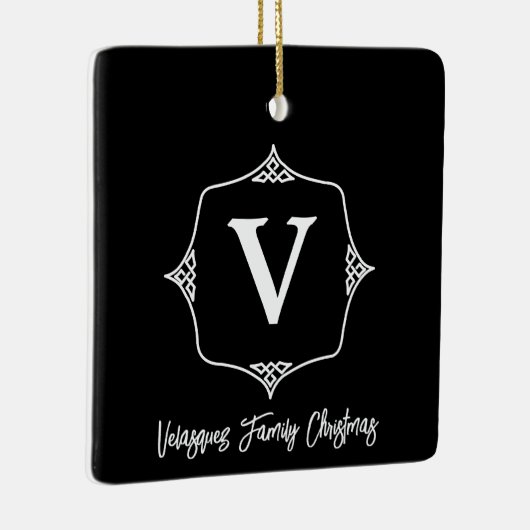  monogram nr. 6 keramisch ornament (Rechts)