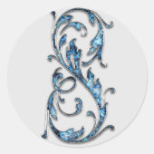 Monogram nummer 8 stickers (Voorkant)