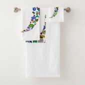 Monogram 'O' Bad Handdoek (Insitu)