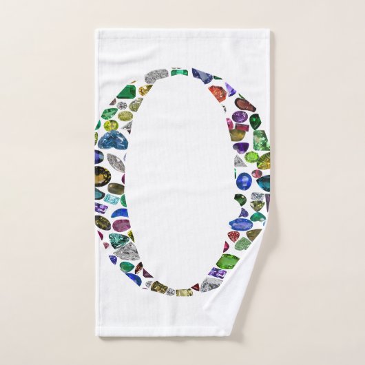 Monogram 'O' Bad Handdoek (Handdoek)