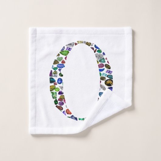 Monogram 'O' Bad Handdoek (Wasdoekje)