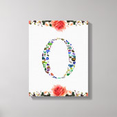 Monogram 'O' Canvas Afdruk (Voorkant)