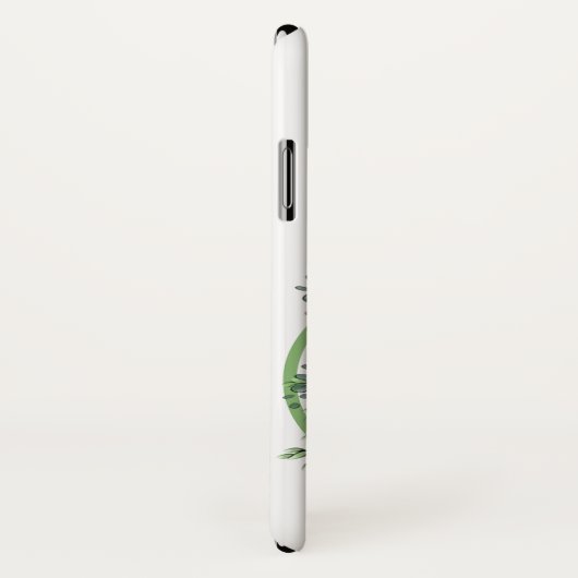 Monogram O Lavendel Eucalyptus Case-Mate iPhone Case (Achterkant / rechts)