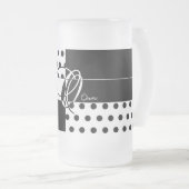 Monogram O Matglas Bierpul (Voorkant rechts)