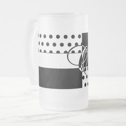 Monogram O Matglas Bierpul (Voorkant links)